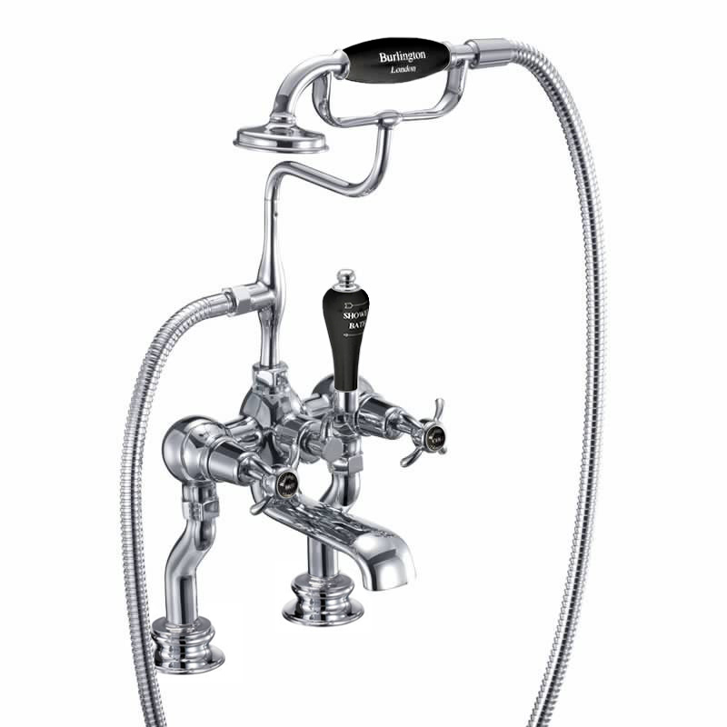 Anglesey Regent bath shower mixer - deck mounted